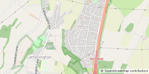 Map of Waterlooville