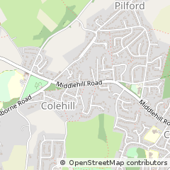 Map of Dorset