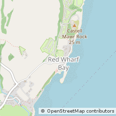 Map of Pentraeth, Anglesey