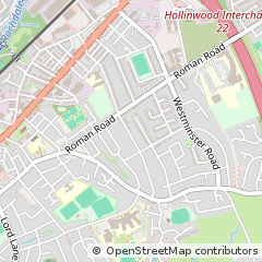 Map of Manchester