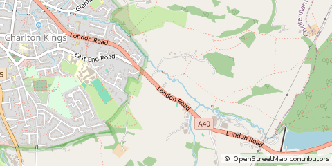 Map of Cheltenham