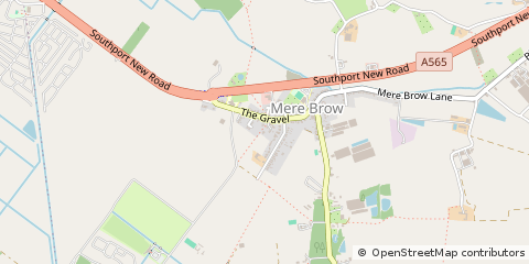 Map of Preston, Lancashire