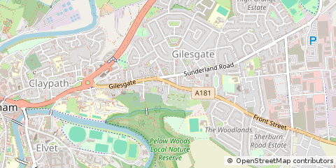 Map of Durham