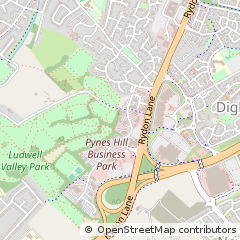 Map of Exeter, Devon