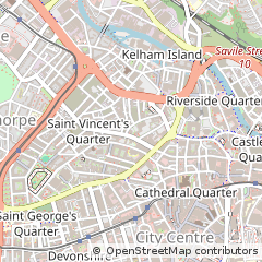 Map of S.yorkshire