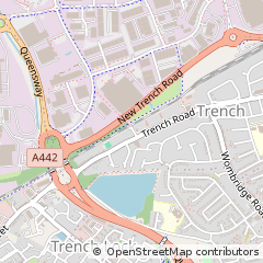 Map of Telford, Shropshire