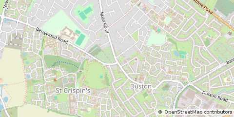 Map of Northampton