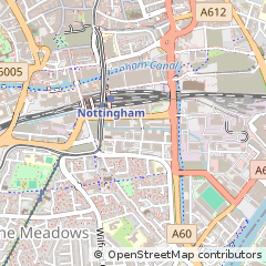 Map of Nottingham