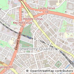 Map of Birmingham, West Midlands