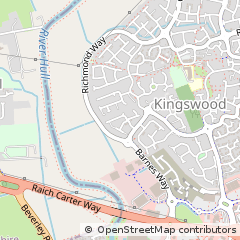 Map of Hull, East Yorkshire