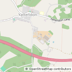 Map of Yattendon, Berkshire