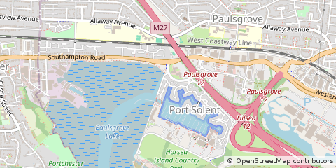 Map of Portsmouth, Hampshire