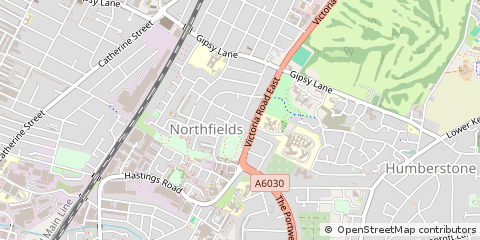 Map of Leicester