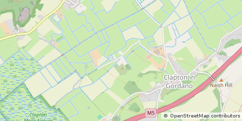 Map of North Somerset