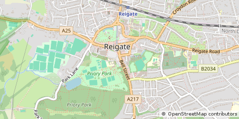 Map of Reigate
