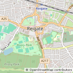 Map of Reigate