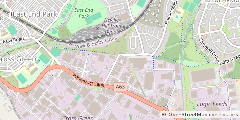 Map of Leeds