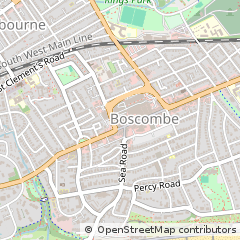 Map of Bournemouth