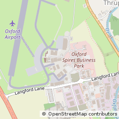 Map of Kidlington, Oxfordshire