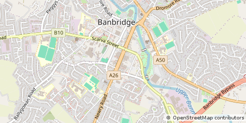 Map of Banbridge