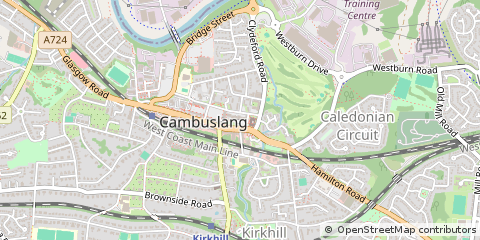 Map of Glasgow