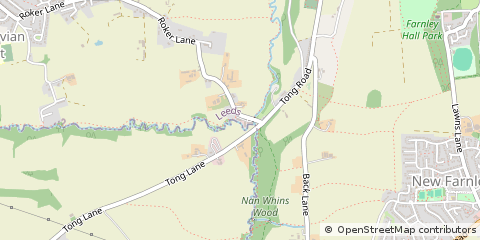 Map of Pudsey