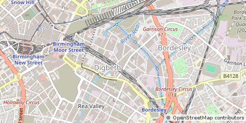 Map of Birmingham