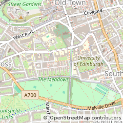 Map of Edinnburgh, Midlothian