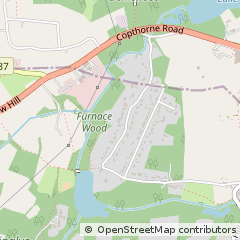 Map of East Grinstead, West Sussex