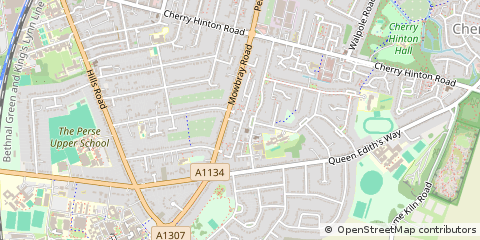 Map of Cambridge