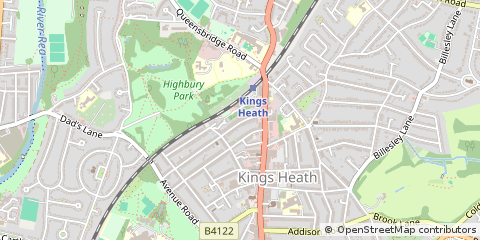 Map of Birmingham