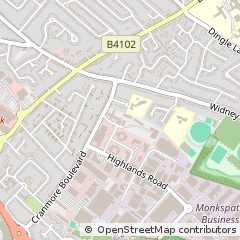 Map of Shirley, Solihull