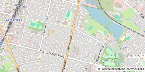 Map of Cambridge