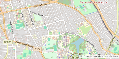 Map of Reading
