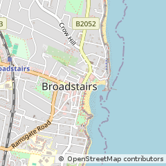 Map of Broadstairs, Kent