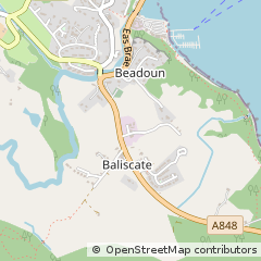 Map of Isle of Mull, Argyll