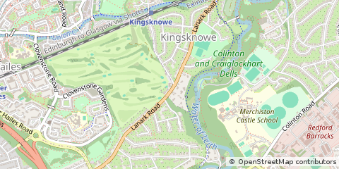 Map of Edinburgh