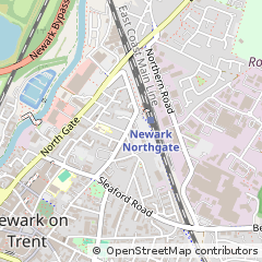 Map of Notts, Nottinghamshire