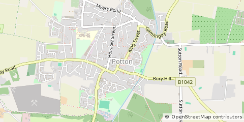 Map of Sandy, Bedfordshire