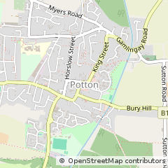 Map of Sandy, Bedfordshire