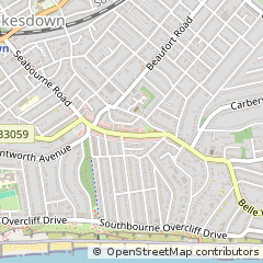 Map of Bournemouth
