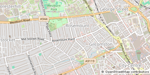 Map of Aberdeen