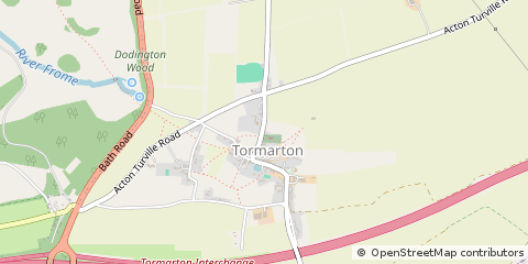 Map of Tormarton, South Gloucestershire