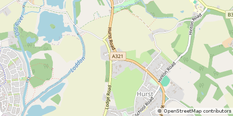 Map of Reading, Berkshire