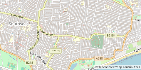 Map of Southsea