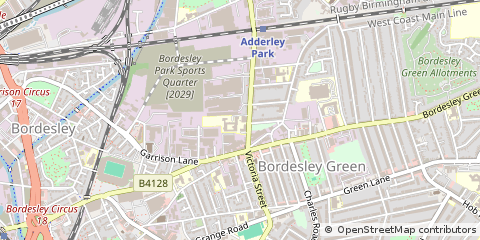 Map of Birmingham