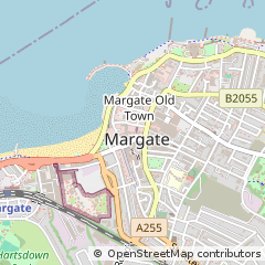 Map of Margate, Kent