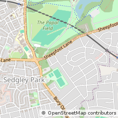 Map of Manchester, Greater Manchester