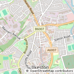 Map of Ilkeston