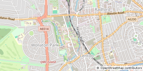 Map of Nottingham